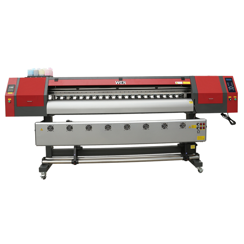 Impresora digital textil WER-EW1902 de 1,8 m con cabezal epson Dx7