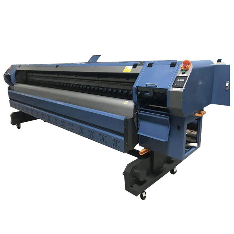 3.2m Konica 512i printhead digital vinyl flex banner solvent printer / plotter / printing machine WER-K3204I