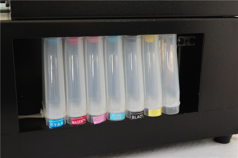 Free pump ink cartridge   The ink and continous ink supply system build-in ,it comes with free pump ink pad cartridge . 