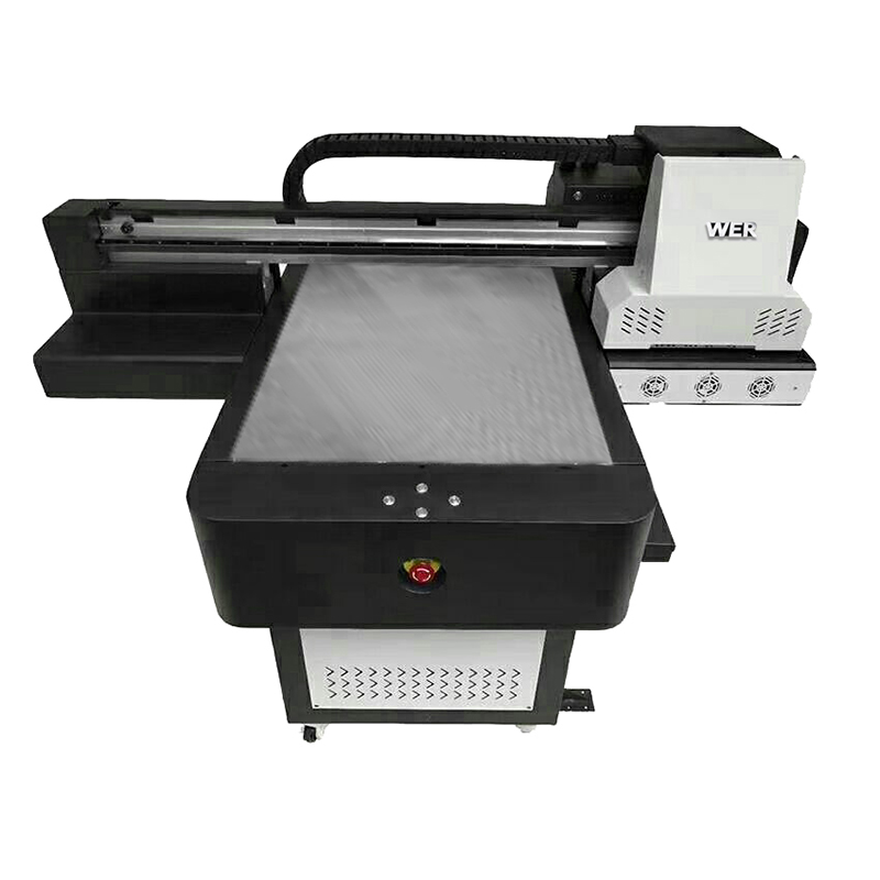 Impresora UV de cama plana de tamaño pequeño y de alta calidad para el teléfono WER-ED6090UV