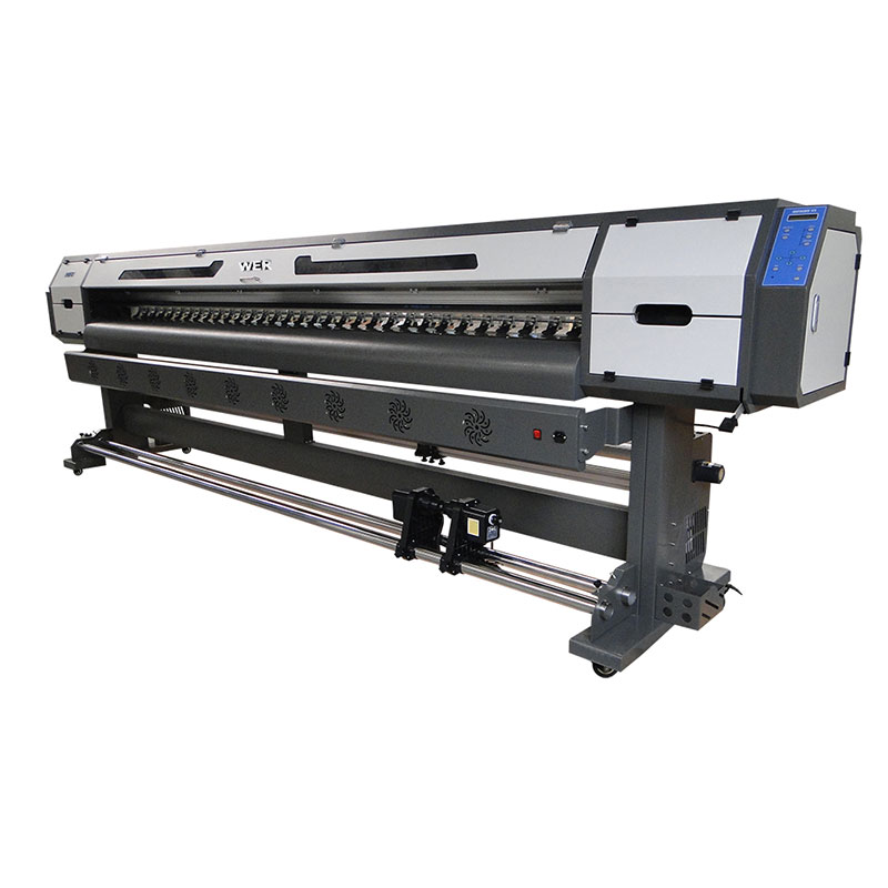 Precio barato 3.2M Prenda de vinilo plotter Infinito gran formato digital impresora de inyección de tinta WER-ES3202