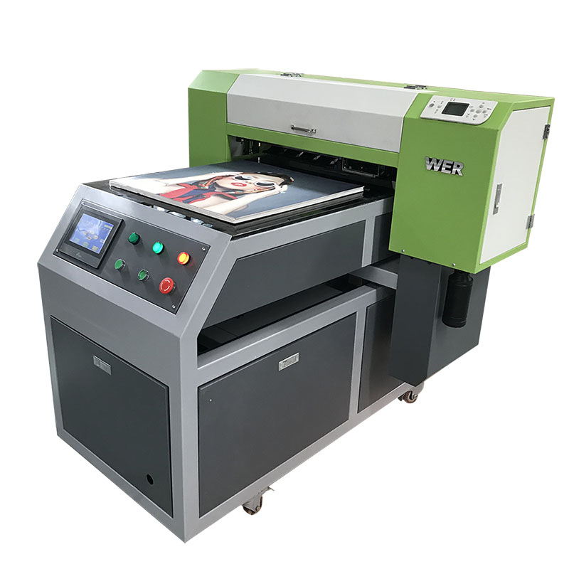 high resolution A1 T-shirt printing machine alang sa garment WER-ED6090T