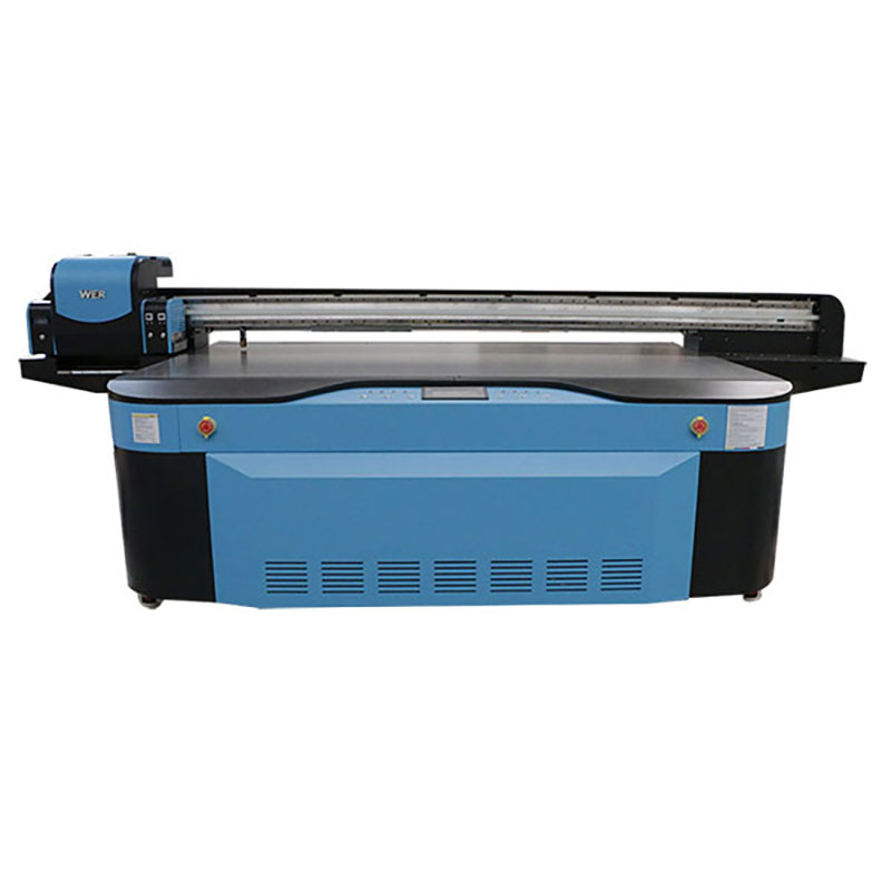 Impresora uv de barniz de máquina de impresión de caja de teléfono digital DIY de mayor tamaño para China WER-G2513UV