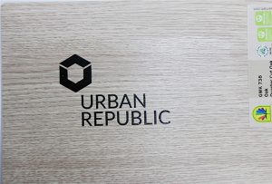 Logo printing on wood materials by WER-D4880UV 2